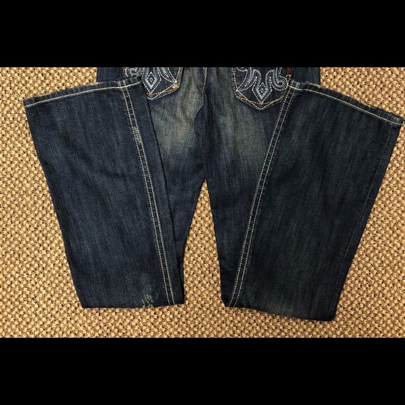 NWOT MEK Oaxaca Bootcut Denim 28x34 - Picture 3 of 5